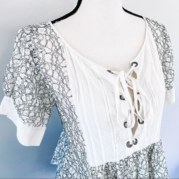 Marissa Webb Katia Short Sleeve Blouse - Picture 4 of 10